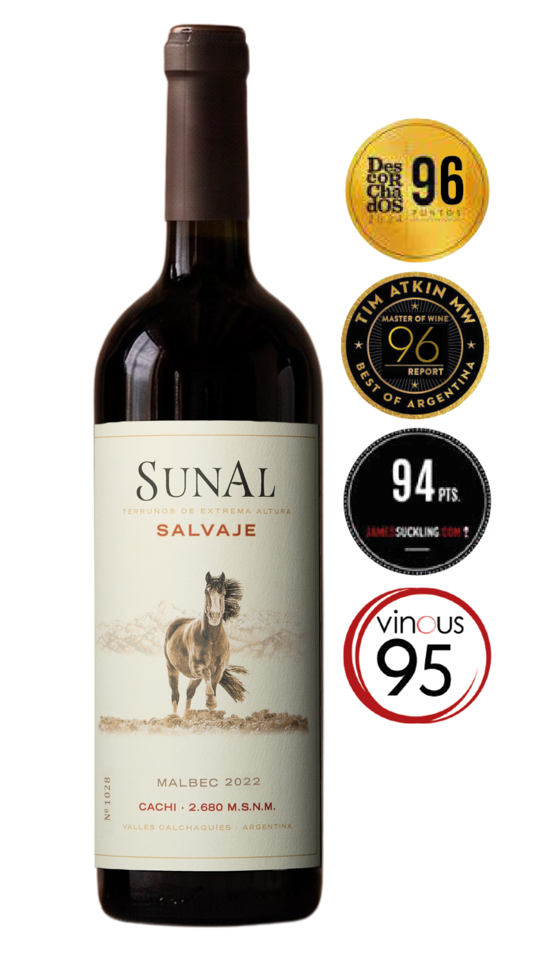 Selección de la bodega · Sunal Salvaje Malbec · Cachi