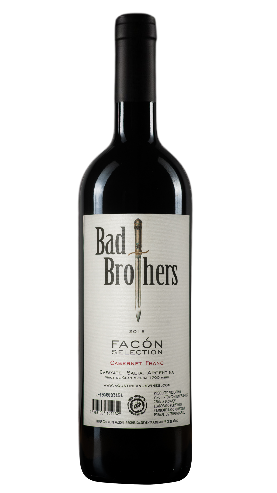 Selección de la bodega · Facón Cabernet Franc