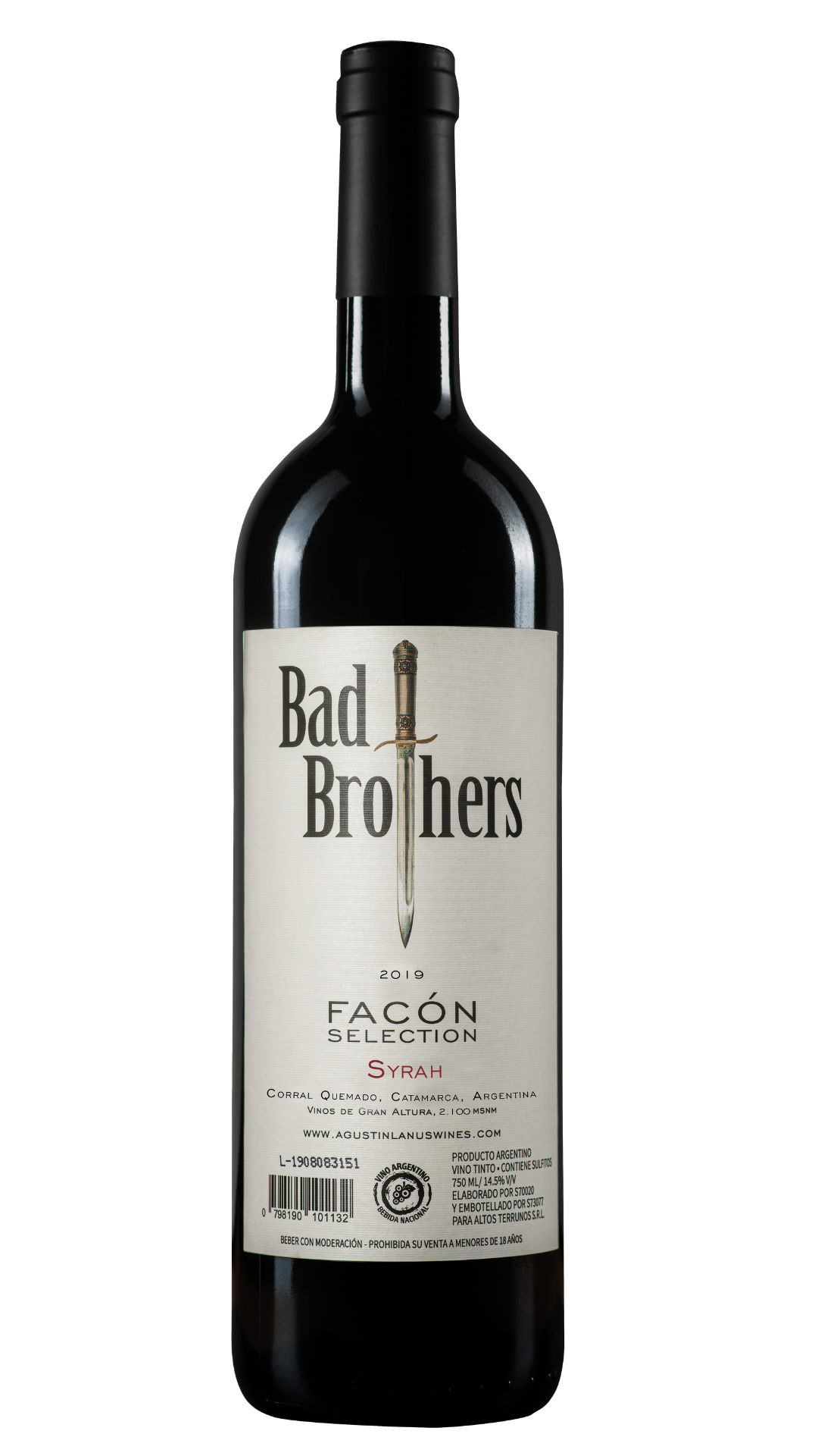 Selección de la bodega · Facón Syrah