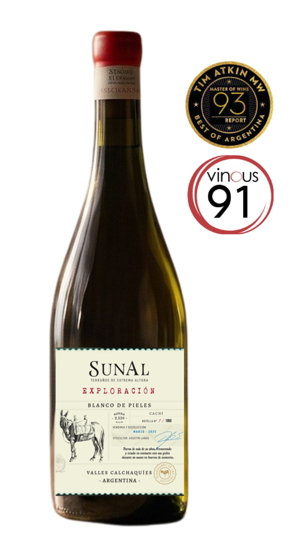 Selección de la bodega · Sunal Exploración Blanco de Pieles