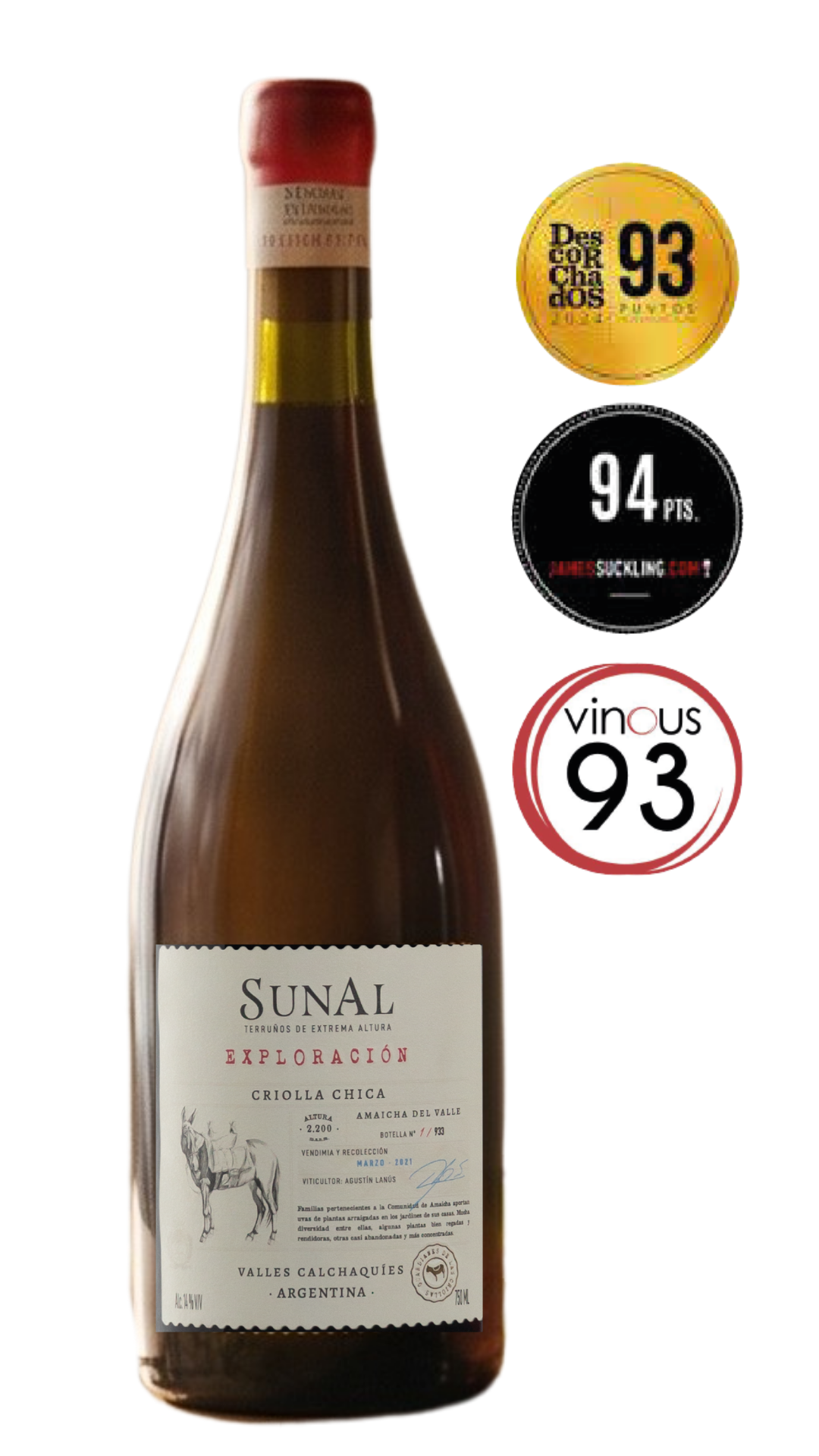 Selección de la bodega · Sunal Exploración Amaicha del Valle Criolla Chica