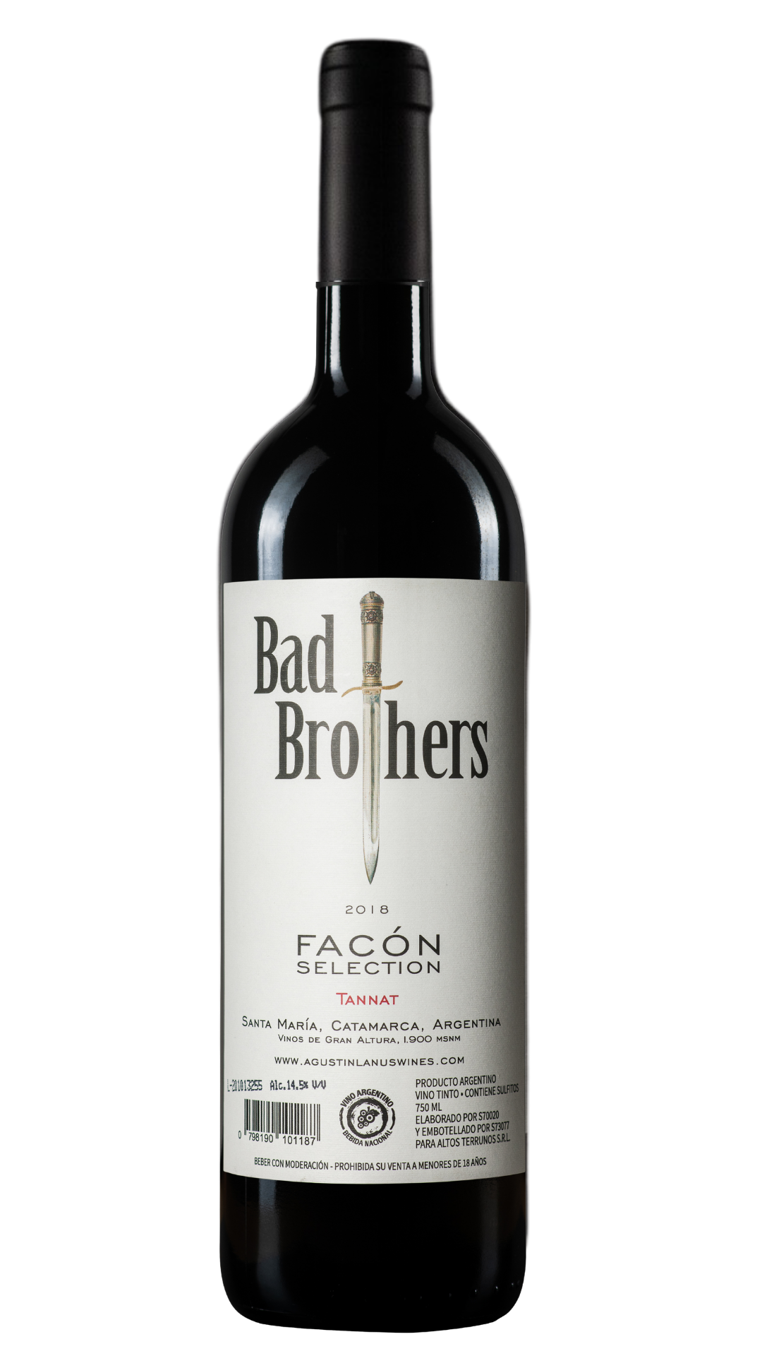 Selección de la bodega · Facón Tannat