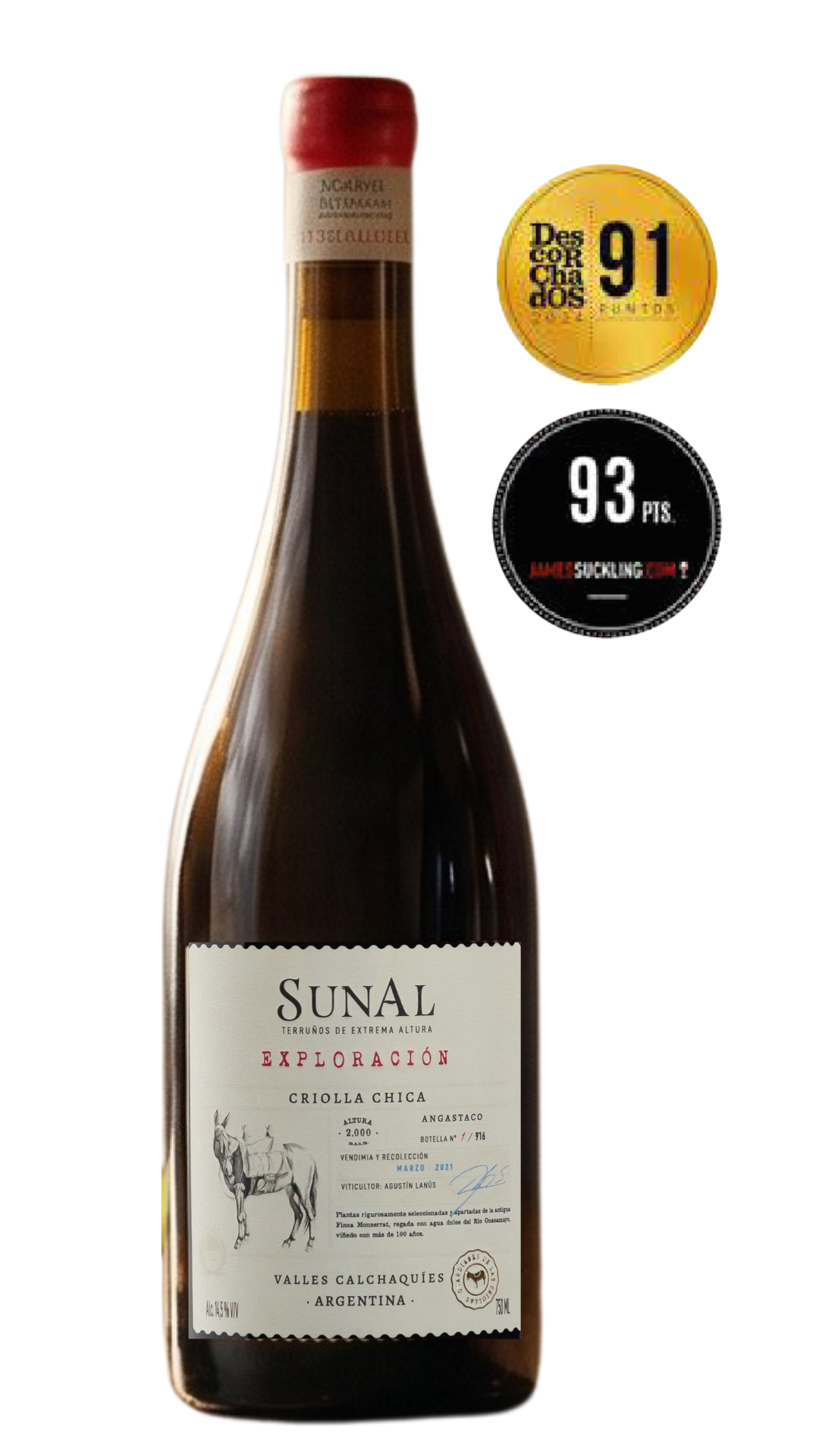 Selección de la bodega · Sunal Exploración Angastaco Criolla Chica